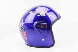 Шолом відкритий HK-215, СИНІЙ (незначні відмінності малюнків, можливі дефекти фарбування)