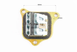 Клапан пелюстковий карбюратора Honda AF-34/35 (під 3 болти, корпус метал)