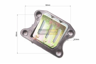 Клапан лепестковый карбюратора Honda DIO50 (корпус пластик)