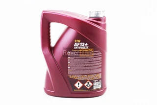 Жидкость охлаждающая концентрат -38&deg;C 1:1 "АНТИФРИЗ AF12", красная 5L