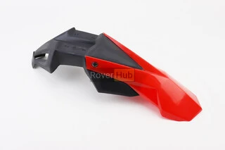 Пластик - крило переднє 125-140cc, ЧОРНИЙ-ПОМАРАНЧЕВИЙ