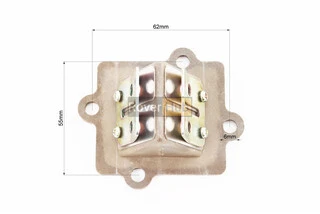 Клапан пелюстковий карбюратора Yamaha 3KJ (корпус пластик)