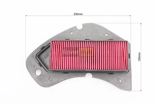 Фільтр-елемент повітряний (пластик) "картон" Yamaha BWS100