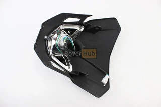 Пластик - обтічник + фара, ЧОРНИЙ, тип 5