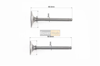 Клапан впускний, випускний (НЕМАГНІТний) к-кт 150cc