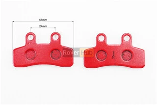 Гальмівні колодки (дискові) ELSTARS; ITALJET-Pit Jet 50 2T; Pit Jet 125 4T(Pro); GENERIC-Mini Trigger X50; Mini Trigger SM;