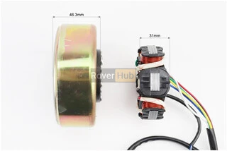 Магнето в зборі (6 котушок)