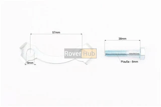 Болт кріплення зірки задньої до демпфера к-кт 4шт + шайби (під зірку 4відп.*80мм) CB/CG/Viper-V200N