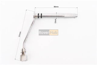 Вал привода сцепления (к нему крепится трос) СВ, Тип 1