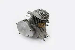 Двигун велосипедний 2Т з ручним стартером, СІРИЙ