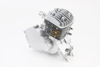 Двигун велосипедний 2Т + комплект для встановлення, СІРИЙ