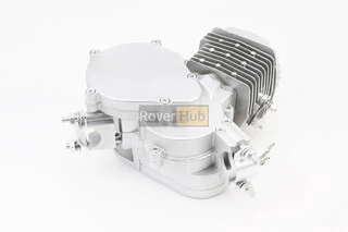 Двигун велосипедний 2Т + комплект для встановлення, СІРИЙ