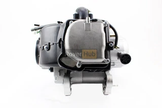 Двигун скутерний в зборі 4Т-80куб (довгий варіатор, довгий вал) + карбюратор, комутатор, котушка запалювання, повітряний фільтр