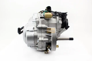 Двигун скутерний в зборі 4Т-80куб (довгий варіатор, довгий вал) + карбюратор, комутатор, котушка запалювання, повітряний фільтр