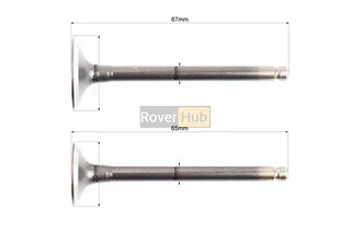 Клапан впускний, випускний к-кт 70-110-125cc