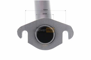 Коліно глушника Honda DIO AF18 / 24, тип 2