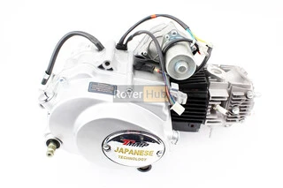 Двигун мопедний в зборі 110куб (Delta) - "механіка"