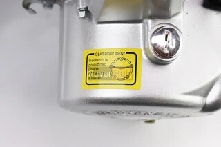 Двигун мопедний в зборі 125куб (ALPHA) - "механіка" (алюмінієвий циліндр)