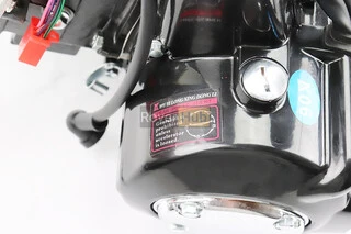 Двигун мопедний в зборі 125куб (Active) - "автомат", чорний