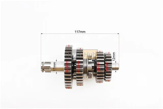 Коробка передач (два вала с шестернями) d-12мм под подшипник