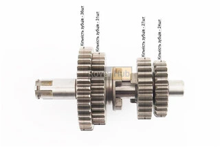 Коробка передач (два вала с шестернями) d-14мм под сепаратор, тип 1