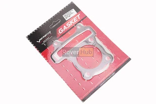 Прокладки поршневої 125cc-52,4мм, к-кт 2 деталі (метал)