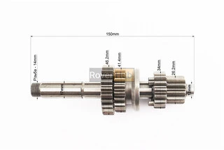 Коробка передач (два вала с шестернями), первичный вал 150мм Active