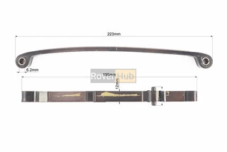 Напрямні ланцюга ГРМ СВ125-150cc, тип 2