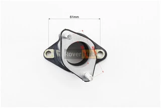 Патрубок карбюратора прорезиненный CG/CB, тип 1 высокий