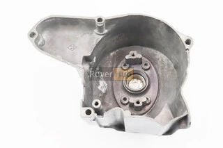 Кришка двигуна ліва (для статора магнето на 2 котушки) 110cc + кришка овальна (можливі дефекти фарбування)