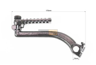 Важіль кікстартера (чорний) "плоска підніжка"