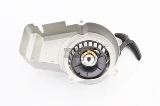 ATV дитячий - Кришка двигуна з ручним стартером в зборі (метал "сірий"), тип. 2