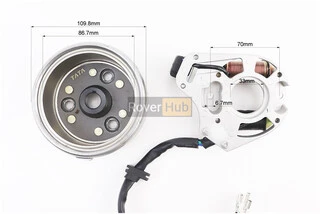 Магнето у зборі (на 2 котушки)