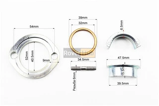Фланець глушника з кріпленням у к-кті CB/CG150cc