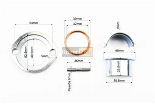 Фланець глушника з кріпленням у к-кті CB/CG200cc