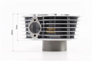 Цилиндр к-кт (цпг) CB250cc 69,0мм (высота цилиндра 72/103мм, палец 17мм)