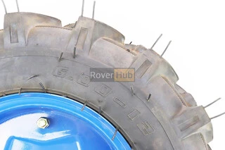 Колесо на мотоблок у зборі 6,00-12 10PR "насічка"+ ступиця