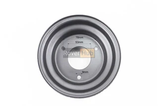 Диск стальной 6*4 d=55; 3отв.*78mm, черный