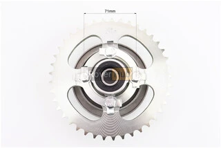 Панель демпферна із зіркою 428-41Т у зборі, висота посадки зірки - 28мм.
