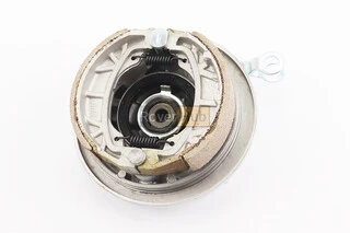 Панель гальмівна передня+колодки+гальмівний механізм