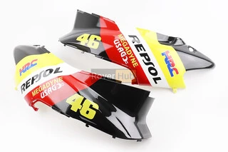 Honda DIO AF-34 пластик - к-кт фарбований 5 деталей, TUNING (можливі незначні потертості)