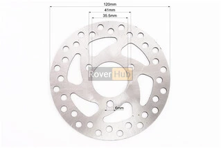 Диск тормозной 120мм