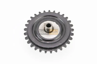 Зірка варіатора задня (пластмас) із валом всеред.