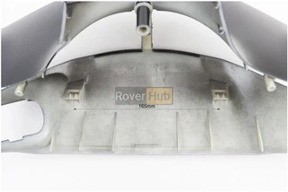 Honda DIO AF-35 пластик - керма передній "голова", ЧОРНИЙ (можливі незначні дефекти фарбування)