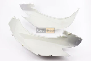 Honda DIO AF-56/57 пластик - верхній бічний лів+прав к-кт-2шт, СІРИЙ