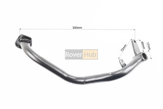 Педаль заднего тормоза ("ухо" 40мм), черный