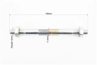 Вісь колеса на тачку 12х150мм