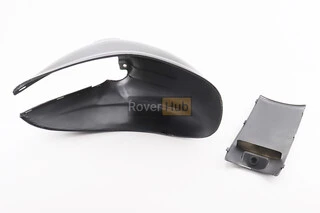 Honda GIORNO AF-24 пластик - крило переднє к-кт 2 деталі, ЧОРНИЙ