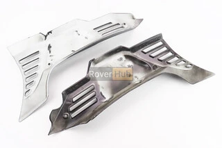 Пластик боковой лев, прав. к-кт 2шт ЧЕРНЫЙ, NEW тип. 2