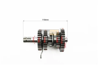 Коробка передач "3+1" (два вала с шестернями) d-12мм под сепаратор (для квадроцикла 110cc с задней передачей)